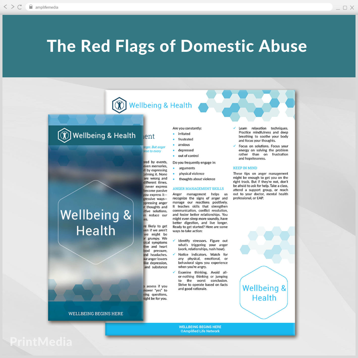 Subscription to Wellbeing Media: The Red Flags of Domestic Abuse PM 923