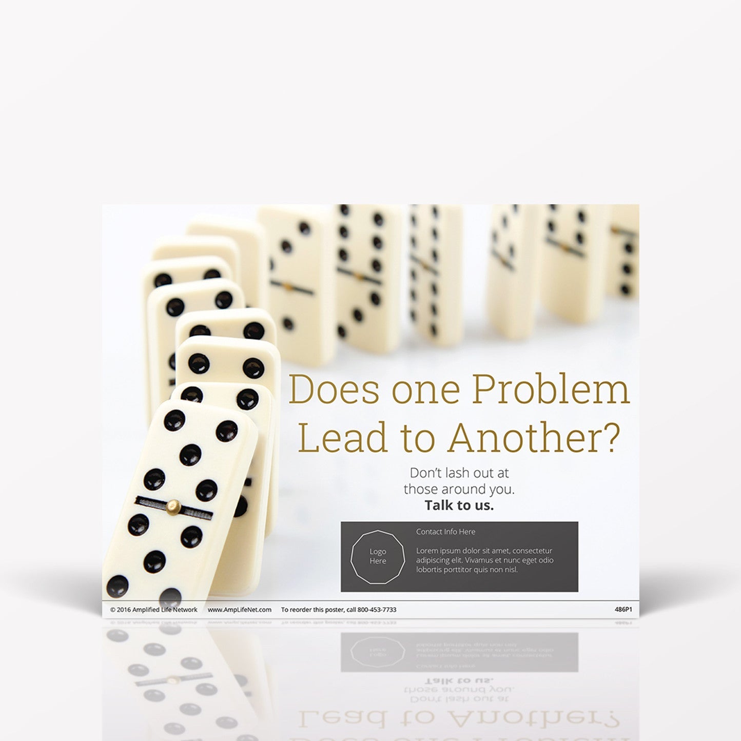 Does One Problem Lead To Another poster (486P1)