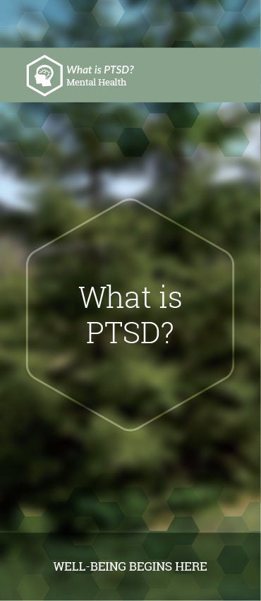 Ptsd Covered Rocking What Is PTSD? Pamphlet/Brochure (6036M1) - PAS Wellbeing Media