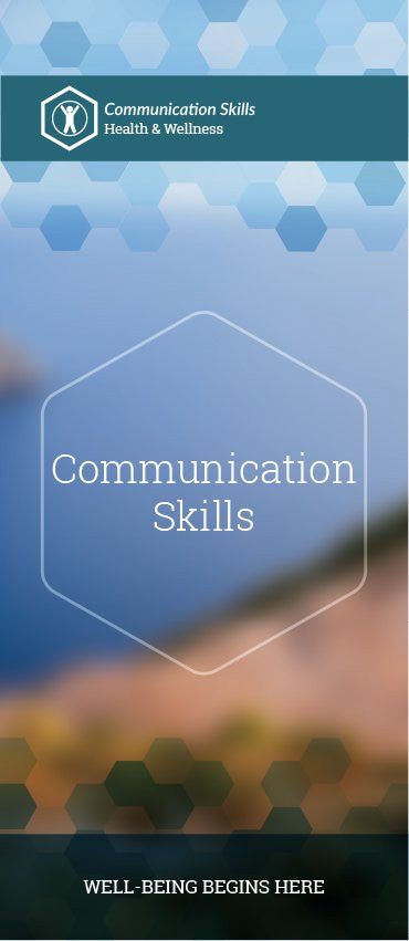 Communication Skills Pamphlet/Brochure (6080H1) - PAS Wellbeing Media